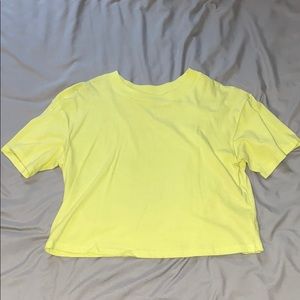 Green Cropped Tshirt